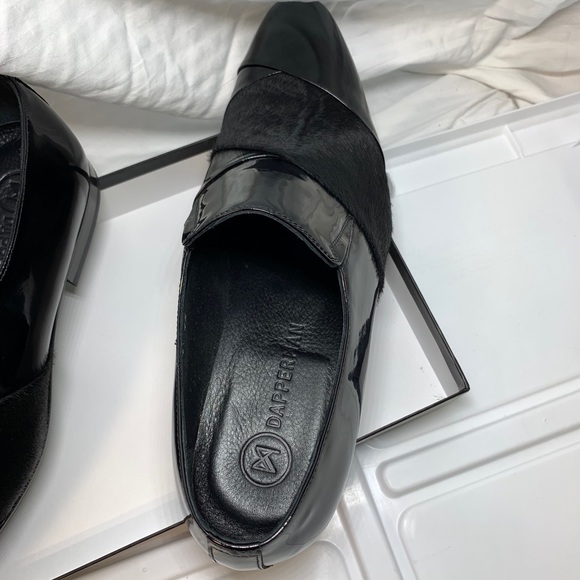 Dapperman Black Patient leather / hair dress shoe main image 4